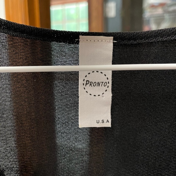 Black and Silver sequin dress - Picture 3 of 3